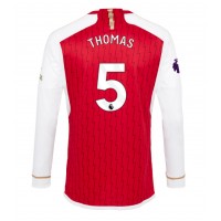 Billiga Arsenal Thomas Partey #5 Hemma fotbollskläder 2023-24 Långärmad
